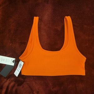 NEW Aritzia Tna SLICK ribbed bra top